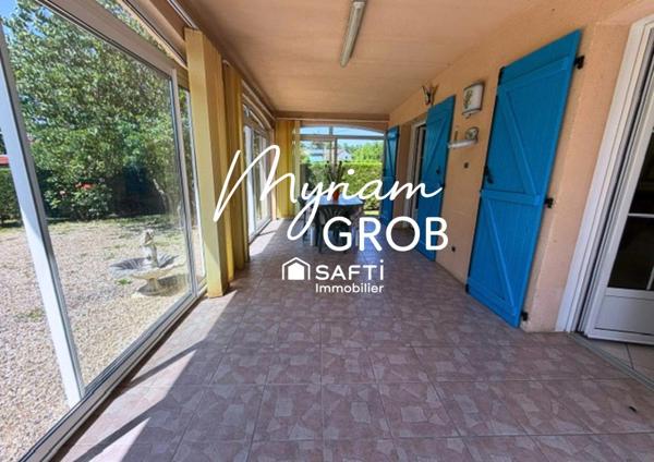 Maison en T5 à Vazerac sur parcelle arborée de 1500m2