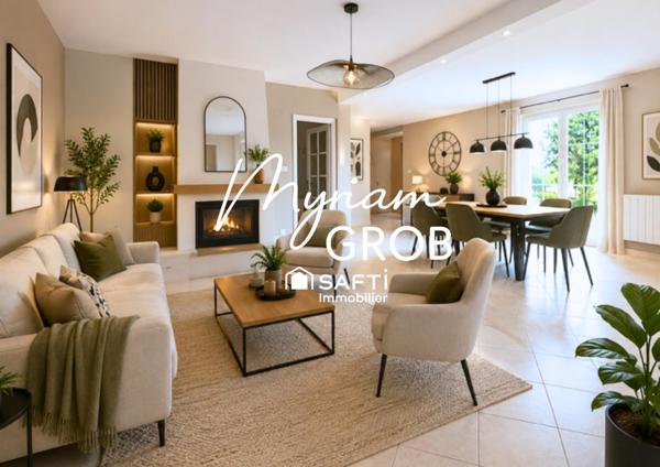 Maison en T5 à Vazerac sur parcelle arborée de 1500m2