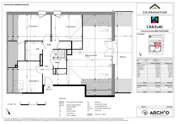 Appartement à vendre à Pontcharra (38530)