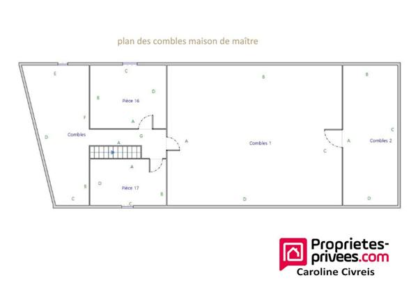 Maison de maitre avec annexes et prés potenteils . Habitation et profession libérale