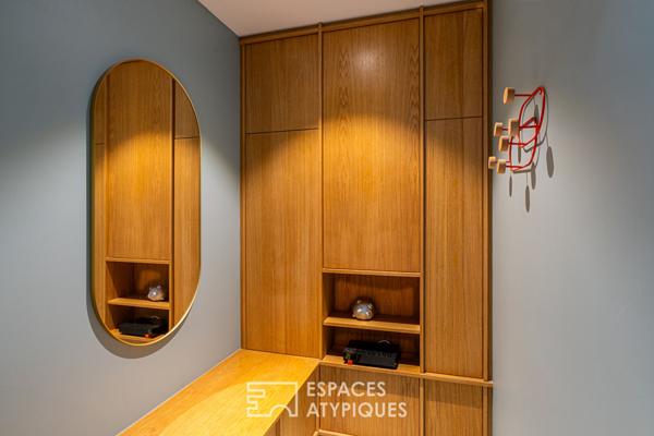 Loft familial et sa terrasse quartier Coop