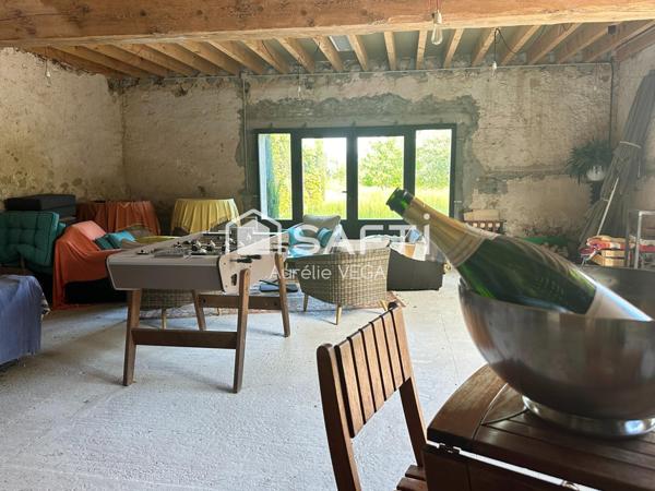 Maison de maître avec piscine et dépendance