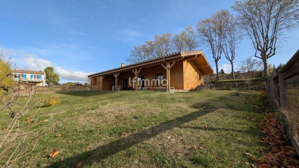 Maison en ossature bois - Plain-pied - jardin