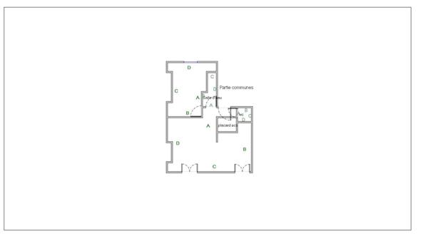 Appartement 2 pièces - 36 m²