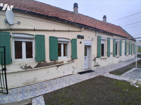 Fresnoy le grand - plain pied - 3 ch - jardin - garage