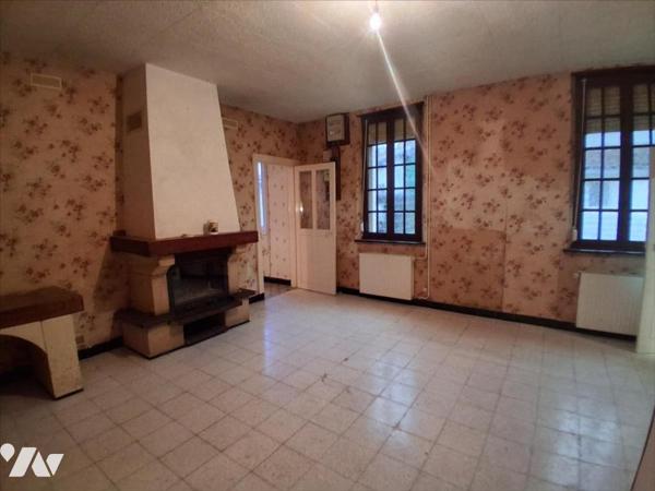 Fresnoy le grand - plain pied - 3 ch - jardin - garage