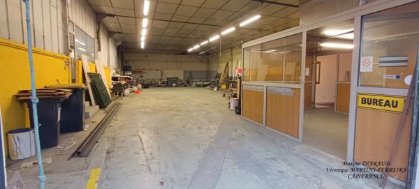 À VENDRE – Dépôt/Garage 365 m² – Axe stratégique proche autoroute & centre-ville