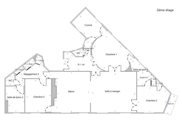 Appartement 5 pièces - 126 m²