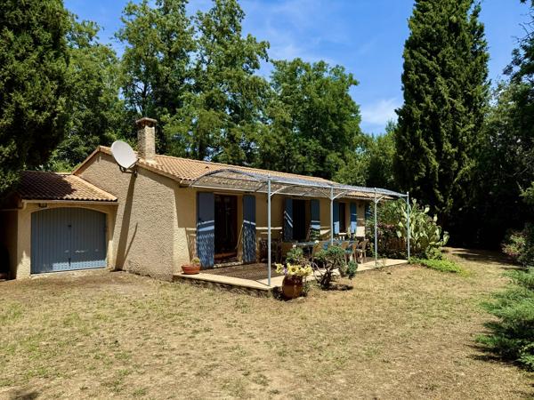 Une villa plain-pied dans un petit paradis