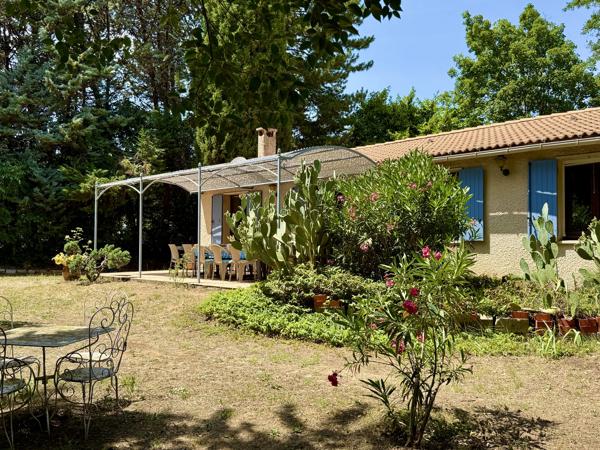 Une villa plain-pied dans un petit paradis