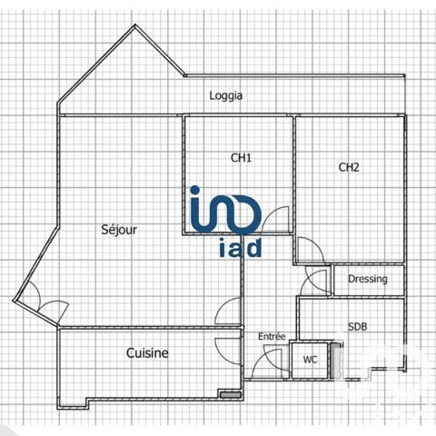 Appartement à vendre 3 pièces 77 m² Le Chesnay-Rocquencourt