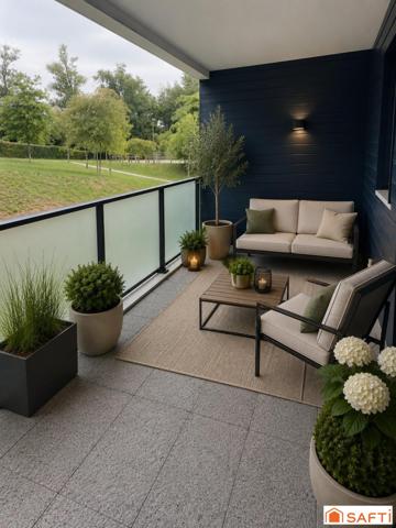 T3 Bidart avec balcon, vue dégagée, parkings