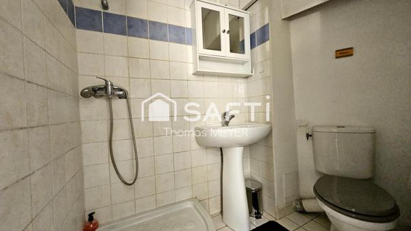 studio de 16,6m² au premier étage