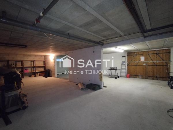 Maison de 4 pièces sur sous-sol total