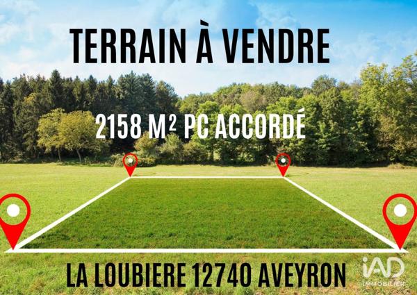Terrain à vendre 2 158 m² La Loubière