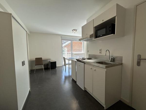 Studio meublé 25.56m²