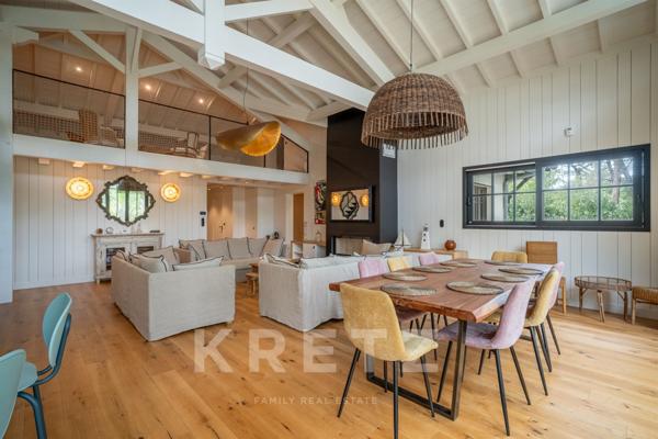 Villa contemporaine au Cap Ferret – 215 m² avec piscine et jardin paysager