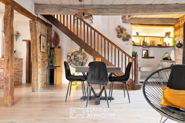 Corps de ferme atypique et bucolique proche d’Albi