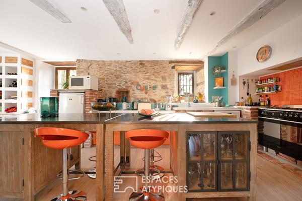 Corps de ferme atypique et bucolique proche d’Albi