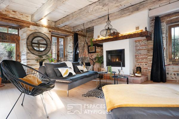 Corps de ferme atypique et bucolique proche d’Albi