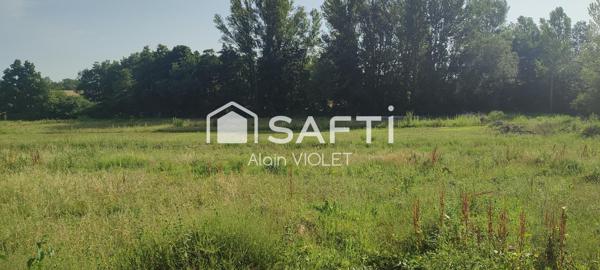 Terrain 809 m² viabilisé