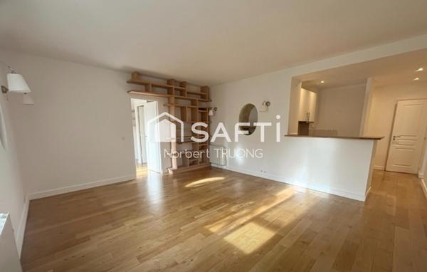 4 pièces rénové – Traversant – Quartier prisé Jules Guesde