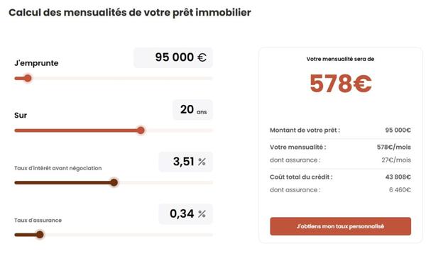 Appartement à vendre    2 pièces • 44,30 m2 Nilvange