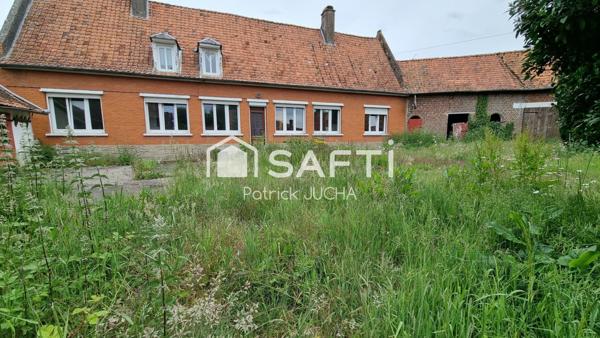 AXE HESDIN - ABBEVILLE - Ancien corps de ferme à réhabiliter