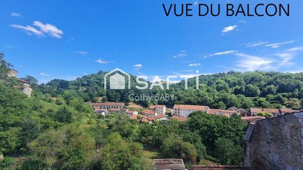 Maison de ville bien entretenue et superbe vue