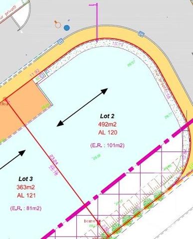 Terrain à vendre  492 m2 CHATEAURENARD - 13