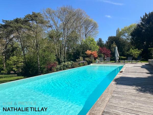 Propriété, à vendre OLIVET proche Orléans , EXCEPTIONNELLE, 1h du péage Paris St Arnoult, piscine , parc et Bord du Loiret