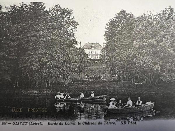 Propriété, à vendre OLIVET proche Orléans , EXCEPTIONNELLE, 1h du péage Paris St Arnoult, piscine , parc et Bord du Loiret