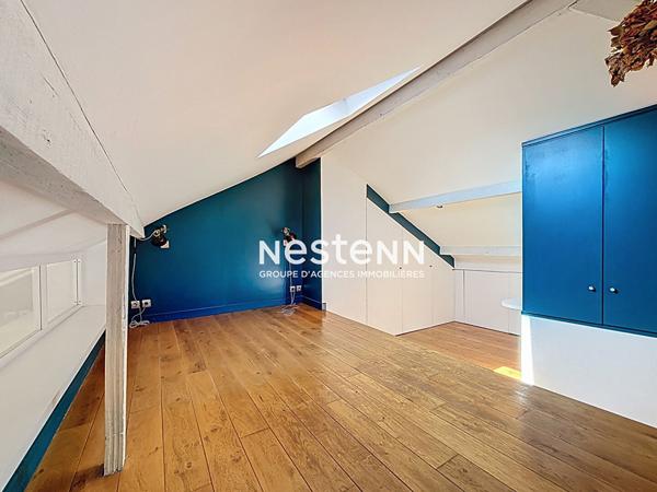 ISSY LES MOULINEAUX - QUARTIER LA FERME - Vente d'un appartement 3 pièces en duplex traversant en dernier étage