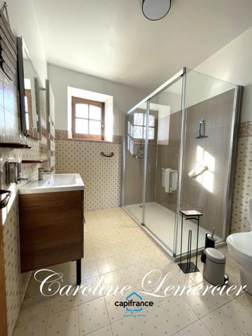 Dpt Sarthe (72), à vendre proche de Connerré FERMETTE en campagne 294 m² habitables , 6 chambres , terrain de 1500 M²