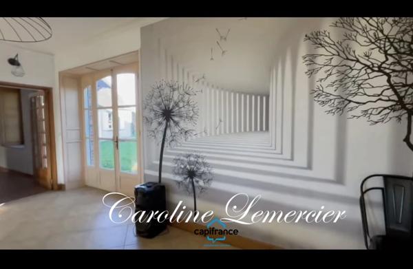 Dpt Sarthe (72), à vendre proche de Connerré FERMETTE en campagne 294 m² habitables , 6 chambres , terrain de 1500 M²