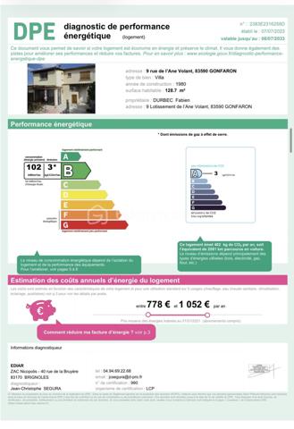 Maison contemporaine de 128 m²