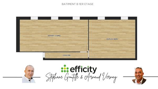 Appartement 1 pièce - 68 m²