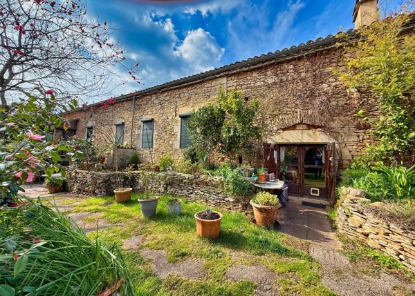 Maison en pierres plain-pied 130 m²