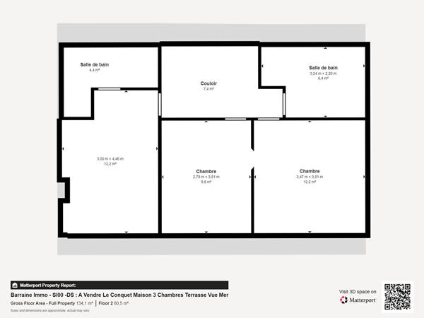 Vente maison à Le Conquet, 6 pièces 107.02m²