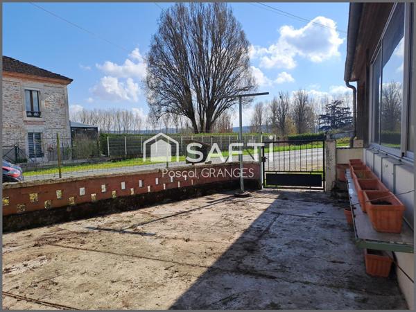 Maison 60m2, 2 chambre, garage