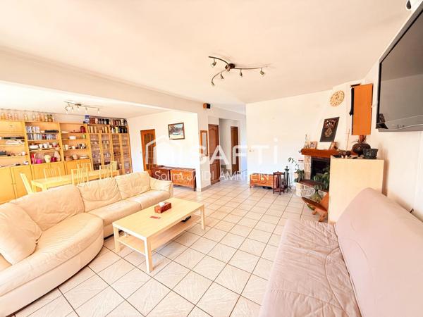 5 Ch, DPE C, Ligne 15, Paris36 min, jardin, sous-sol