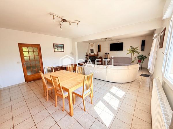 5 Ch, DPE C, Ligne 15, Paris36 min, jardin, sous-sol