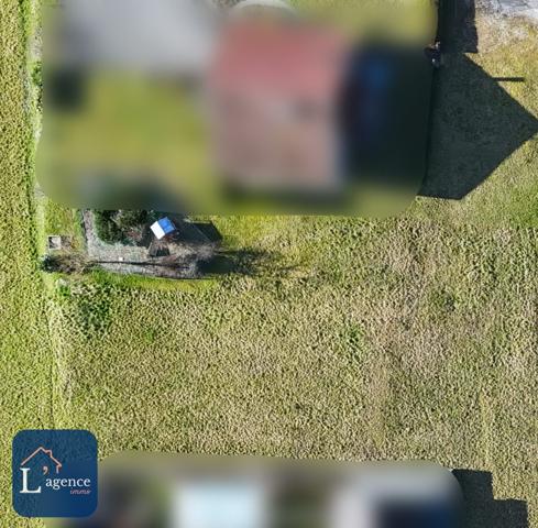 Terrain constructible 1153 m² Crozet 01170 Villeneuve grande parcelle vue dégagée libre constructeur