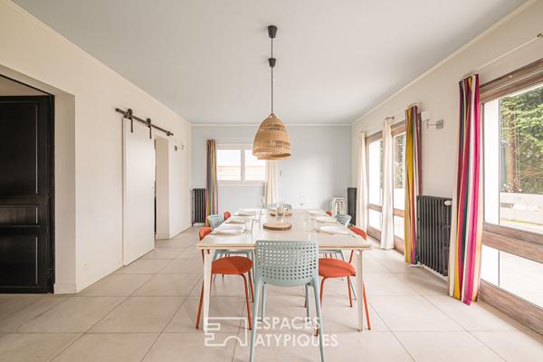 La maison sixties rénovée de 200m2