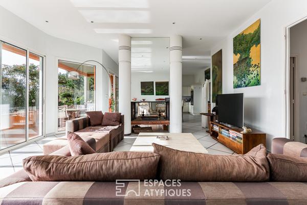 Maison d’architecte avec vue panoramique à Beaupuy