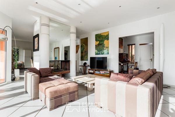 Maison d’architecte avec vue panoramique à Beaupuy