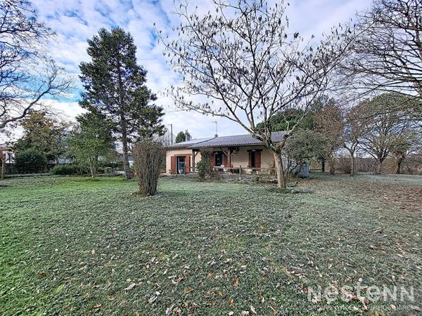 A Vendre en Viager Occupé Maison de 134 m² avec garage, dépendances et parc arboré d'environ 2 700 m²