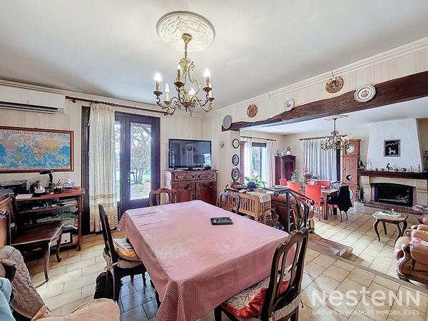 A Vendre en Viager Occupé Maison de 134 m² avec garage, dépendances et parc arboré d'environ 2 700 m²