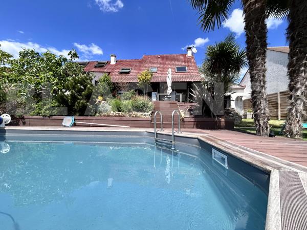 Maison d’exception à Crécy-la-Chapelle – Piscine chauffée, suite parentale indépendante, emplacement