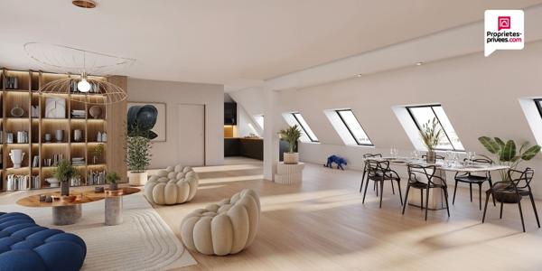 PARIS 75015 - APPARTEMENT 4 PIÈCES, DUPLEX 125 m2